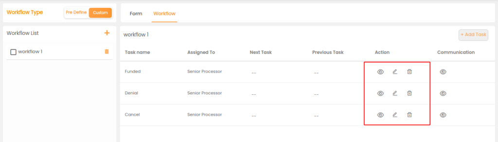 Workflow SubModule Features