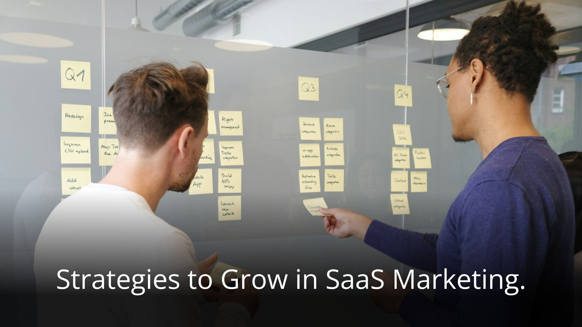 Strategies to Grow in SaaS Marketing